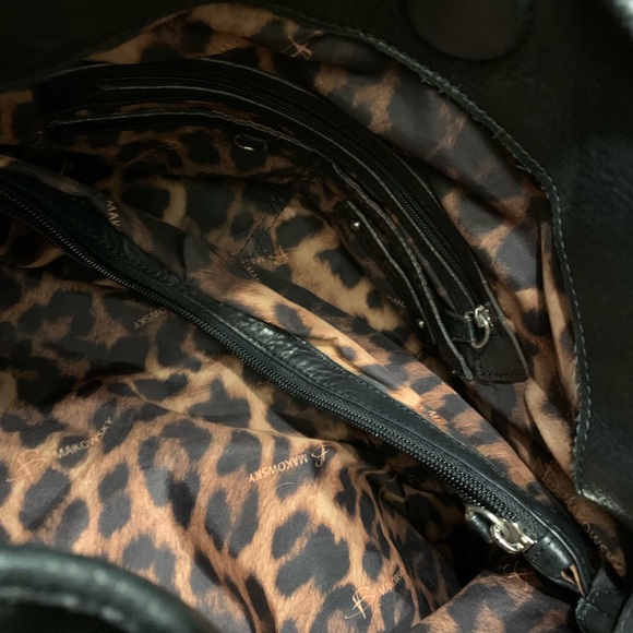 Black leather purse - Picture 3 of 4